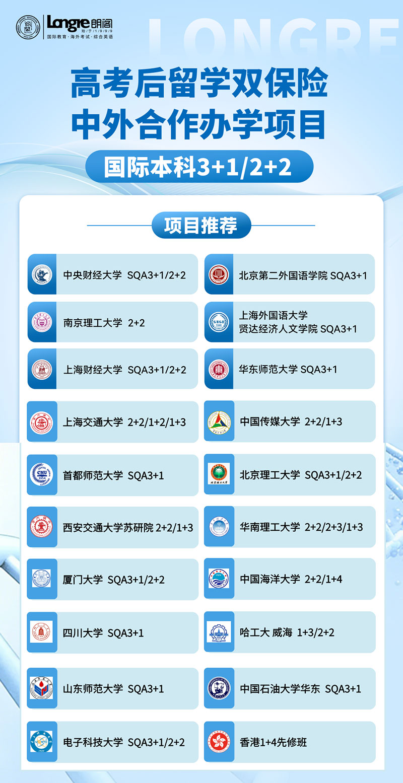 中外合作办学国际本科